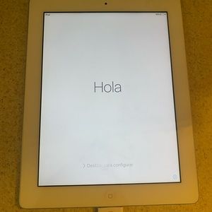 Apple iPad 2nd generation white 16gb wifi only